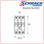 Motor Protection Circuit Breaker, 3-pole, 0.16-0.25A thumbnail 3