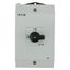 On-Off switch, P1, 40 A, surface mounting, 3 pole, 1 N/O, 1 N/C, with black thumb grip and front plate thumbnail 7
