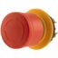 Emergency stop/emergency switching off pushbutton, RMQ-Titan, Mushroom-shaped, 30 mm, Non-illuminated, Turn-to-release function, Red, yellow thumbnail 4