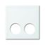 2548-020 D-914 CoverPlates (partly incl. Insert) Busch-balance® SI Alpine white thumbnail 2
