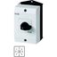 Step switches, T0, 20 A, surface mounting, 4 contact unit(s), Contacts: 7, 45 °, maintained, With 0 (Off) position, 0-7, Design number 146 thumbnail 1