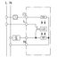 UP room controller, anthracite 55x55, 5-30C, AC 230V, 1NC, 10 A, temperature reduction approx.4K thumbnail 3