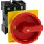 Main switch, P1, 32 A, rear mounting, 3 pole, Emergency switching off function, With red rotary handle and yellow locking ring, Lockable in the 0 (Off thumbnail 8