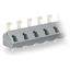 PCB terminal block push-button 2.5 mm² gray thumbnail 1