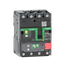 Circuit breaker, ComPacT NSXm 100B, 25kA/415VAC, 3 poles, MicroLogic 4.1 trip unit 25A, lugs/busbars thumbnail 4