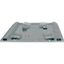 Surface-mount service distribution board base frame HxW = 1560 x 1000 mm thumbnail 2