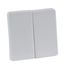 ELSO - double rocker for switch - pure white thumbnail 3