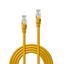 30m Cat.6A S/FTP LSZH Cable, Yellow RJ45, M/M, 500MHz, Copper thumbnail 2