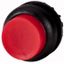 Illuminated pushbutton actuator, RMQ-Titan, Extended, maintained, red, Blank, Bezel: black thumbnail 1