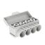 SLT50-4-3 grey Al 10-50/Cu 2.5-35 + 3x2,5mm2 1000V Distribution block thumbnail 1