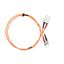 FO Patchcord Duplex ST/SC,62,5/125æm OM1, LS0H, orange, 3m thumbnail 2