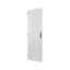 Section door, closed IP55, left or right-hinged, HxW = 1400 x 650mm, grey thumbnail 3