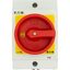Main switch, T0, 20 A, surface mounting, 1 contact unit(s), 2 pole, Emergency switching off function, With red rotary handle and yellow locking ring, thumbnail 53