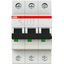 S203M-B50 Miniature Circuit Breaker - 3P - B - 50 A thumbnail 1