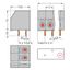 2-conductor PCB terminal block 1.5 mm² Pin spacing 5 mm gray thumbnail 5