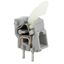 Stackable PCB terminal block finger-operated levers 2.5 mm² gray thumbnail 1