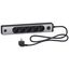 Unica extend - Schuko trailing lead - 5 gangs - with USB port - anthracite/alu thumbnail 2