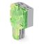 2-conductor female connector Push-in CAGE CLAMP® 1.5 mm² green-yellow/ thumbnail 1