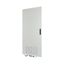 Section door, ventilated IP42, hinges left, HxW = 1400 x 650mm, grey thumbnail 6