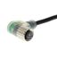Sensor cable, M12 right-angle socket (female), 5-poles, A coded, PUR f thumbnail 2