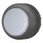 Illuminated pushbutton actuator, RMQ-Titan, Flush, momentary, White, Blank, Bezel: black thumbnail 3
