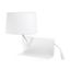 HANDY WHITE WALL LAMP WITH LED LEFT READER 1XE27 M thumbnail 1