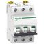 Miniature circuit-breaker, Acti9 iC60N, 3P, 2 A, D curve, 6000 A (IEC 60898-1), 50 kA (IEC 60947-2) thumbnail 1