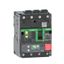Circuit breaker, ComPacT NSXm 100N, 50kA/415VAC, 3 poles, MicroLogic 4.1 trip unit 50A, EverLink lugs thumbnail 2