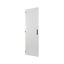 Section door, closed IP55, left or right-hinged, HxW = 1600 x 300mm, grey thumbnail 3