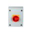 Main switch, P3, 63 A, surface mounting, 3 pole, Emergency switching off function, With red rotary handle and yellow locking ring, Lockable in the 0 ( thumbnail 2