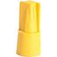 Connector without screw - Capvis cap - capacity 4 mm² - yellow - box thumbnail 1