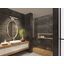Orbis Disc Bar Bathroom Mirror 400mm Chrome Click-CCT IP44 thumbnail 11