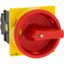 Main switch, T0, 20 A, flush mounting, 2 contact unit(s), 3 pole, Emergency switching off function, With red rotary handle and yellow locking ring, Lo thumbnail 21