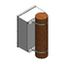 MINIPOL Pole attachment for enclosure W=400mm thumbnail 3