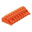 1-conductor female connector CAGE CLAMP® 2.5 mm² orange thumbnail 1