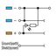 4-conductor sensor supply terminal block LED (green) 2.5 mm² orange thumbnail 3