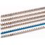 Phase busbar, 1-phase, 16qmm, flat gray, pin, 1m thumbnail 1