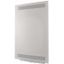 Front plate (section high), ventilated, W=1200mm, IP31, grey thumbnail 1