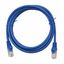 Patchcord RJ45 shielded, Cat.5e, PVC, blue, 0.5m thumbnail 2