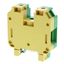 Ground DIN rail terminal block with screw connection for mounting on T thumbnail 2