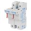 Fuse-holder, low voltage, 125 A, AC 690 V, 22 x 58 mm, 1P + neutral, IEC, UL thumbnail 6