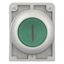 Illuminated pushbutton actuator, RMQ-Titan, Flat, maintained, green, inscribed, Metal bezel thumbnail 6