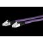 Patch cord Cat.6A AWG 26 5.0 m purple-black thumbnail 2