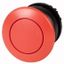 Mushroom actuator, RMQ-Titan, Mushroom, momentary, Mushroom red, red, Blank, Bezel: black thumbnail 1