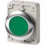 Pushbutton, RMQ-Titan, Flat, maintained, green, Blank, Metal bezel thumbnail 5