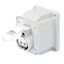 10° ANGLED SURFACE-MOUNTING SOCKET-OUTLET - IP44 - 2P 32A 40-50V 50-60HZ - WHITE - 12H - SCREW WIRING thumbnail 2