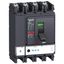 circuit breaker ComPact NSX630F, 36 kA at 415 VAC, MicroLogic 2.3 trip unit 630 A, 4 poles 4d thumbnail 2
