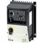 Variable frequency drive, 230 V AC, 1-phase, 7 A, 0.75 kW, IP66/NEMA 4X, Radio interference suppression filter, 7-digital display assembly, Local cont thumbnail 2