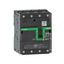Circuit breaker, ComPacT NSXm 160B, 25kA/415VAC, 4 poles 4D (neutral fully protected), TMD trip unit 160A, lugs/busbars thumbnail 3