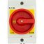 Main switch, T0, 20 A, surface mounting, 3 contact unit(s), 6 pole, Emergency switching off function, With red rotary handle and yellow locking ring, thumbnail 52